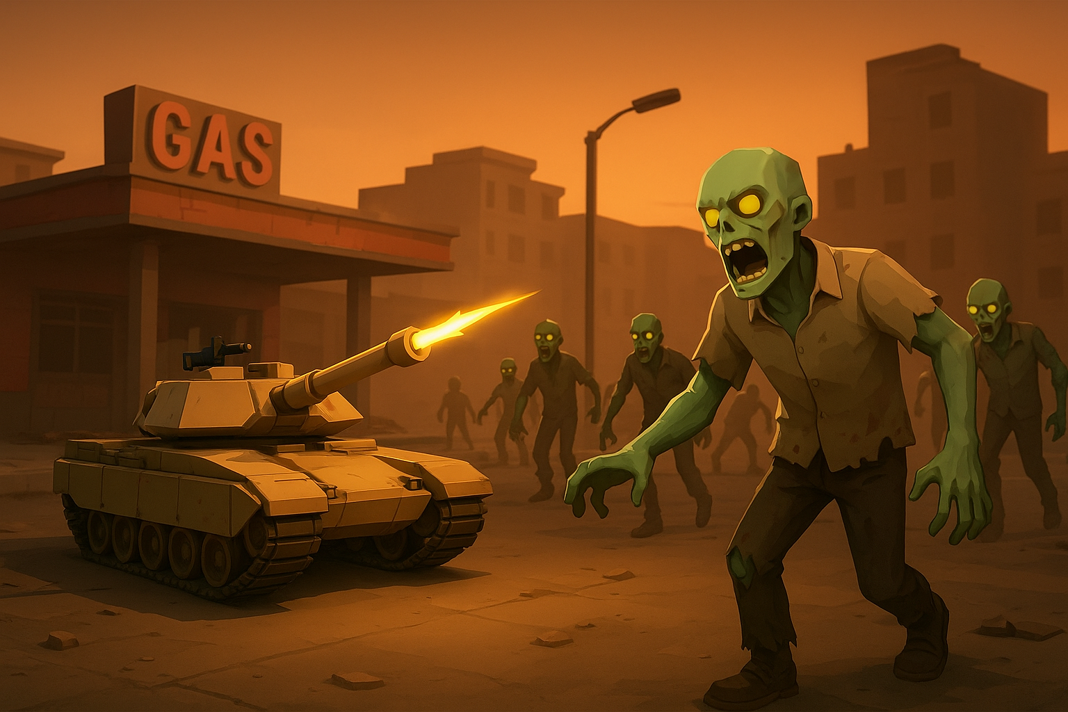 3D Tank Shooter Game